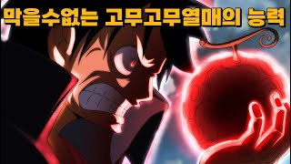 무적의 상성 고무고무 열매가 사기인이유