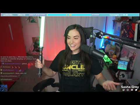 Sasha Grey VOD 28/April/2023 - Star Wars Jedi: Survivor start / JEDI SURVIVOR !DISCORD !PATREON