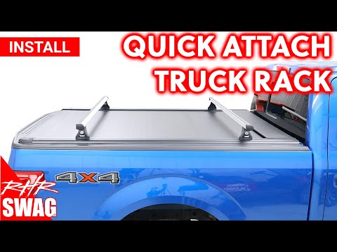Thule ProBar Rack for Tonneau Cover w/ T-Slot Channel Rails Installation - RHRSwag