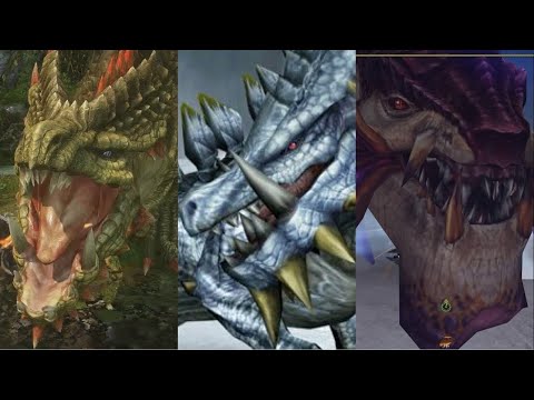 All abiorugu/giaorugu and gasurabazura Roars (MHFF3/MHFG2/MHFG8)