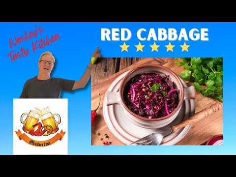 Instant Pot Red Braised Cabbage (Rotkraut).