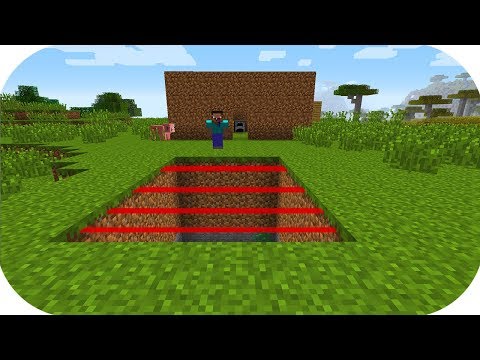 NOOB BU TUZAĞA SAKIN DÜŞMESİN %100 TEHLİKELİ - Minecraft