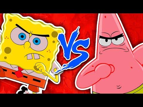 Bob Esponja Vs. Patrick Estrela - Batalha de rap - Brutusmano