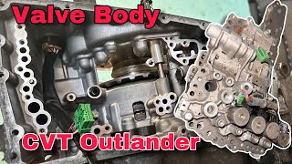 😱CVT  Mitsubishi Outlander | Falla cuerpo de Válvulas💥