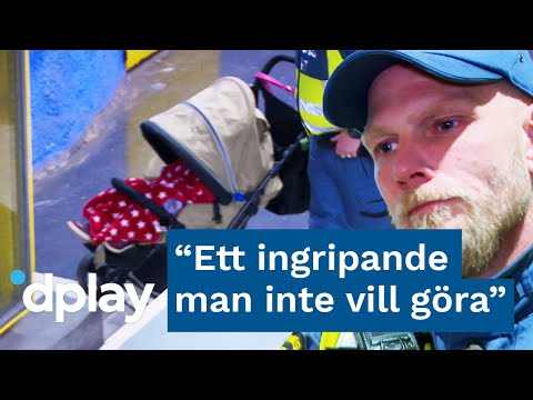 Tunnelbanan | Tårögd ordningsvakt efter omhändertagande av mycket påverkad kvinna med litet barn