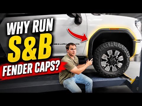 2020-2026 GMC Sierra 2500/3500 Front & Rear Fender Flare Caps video