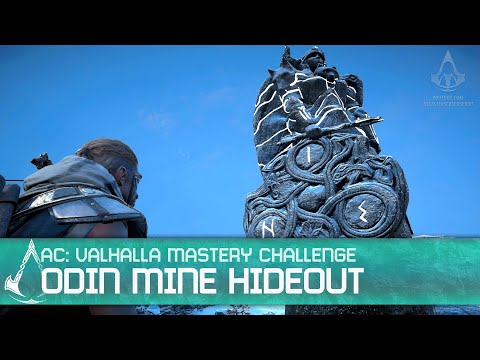 AC Valhalla: Mastery Challenge - Odin Mine Hideout Challenges [Gold Medals]