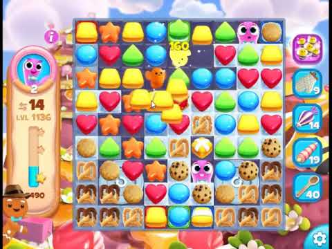 Cookie Jam Blast Level 1136 - NO BOOSTERS 🍪 | SKILLGAMING ✔️
