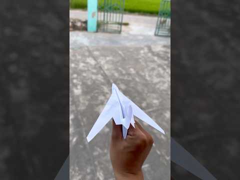 Máy bay giấy - Paper Plane #shortvideo #paperplane #plane #trochoituoitho