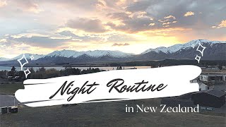 【Night routine】ニュージーランド在住　保育士のナイトルーティーン / Night routine in New Zealand