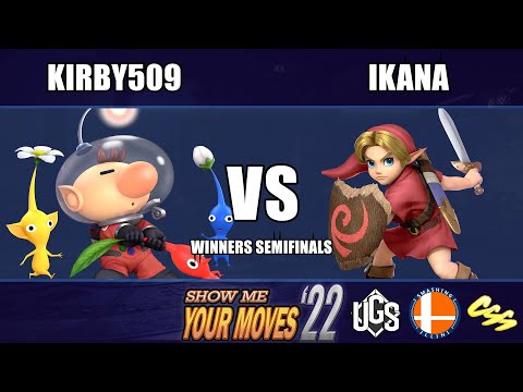 Show Me Your Moves 22  -  Winners Semifinals  -  Kirby509(Olimar) Vs. Ikana(Young Link)