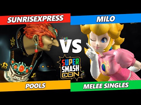 SSC 2022 - sunriseXpress (Ganondorf) Vs. Milo (Peach) Smash Melee Tournament