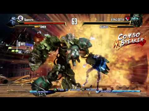 Killer instinct Omen vs Aganos a very hard match