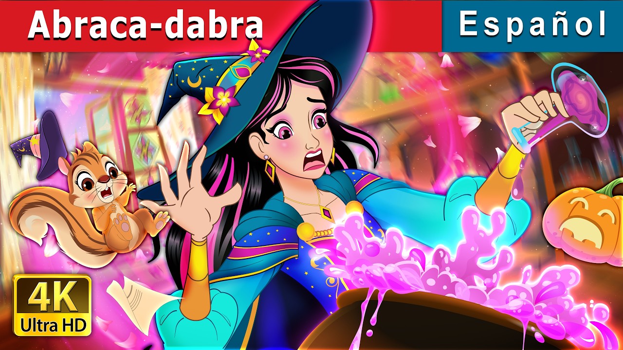 🧙‍♀️ ¡Abraca-Metepatas! 🎃 | Abraca-dabra | Abaca-Fumble in Spanish | @SpanishFairyTales