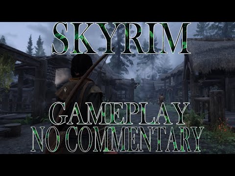 TESV SKYRIM RELAXING GAMEPLAY 001 (NO COMMENTARY)