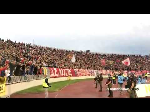 Delije - SVUDA GRMI OKOLO - GRMI PAŠNJAK!!! | Partizan - Crvena zvezda 1:0