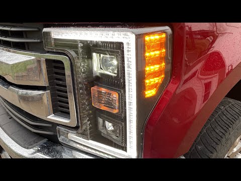 Morimoto XB Hybrid Headlight Review 2017+ Ford Super Duty