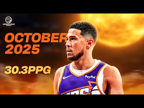 Devin Booker ● October 2025 Full Highlights ● 30.3 PPG! ● 1080P 60 FPS