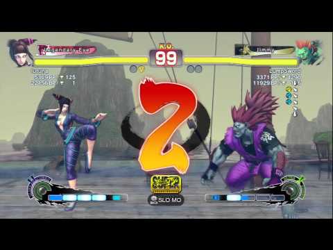 lutuna [Juri] Vs LumpSword [Blanka] SSF4 Arcade Edition 2012 - XBL