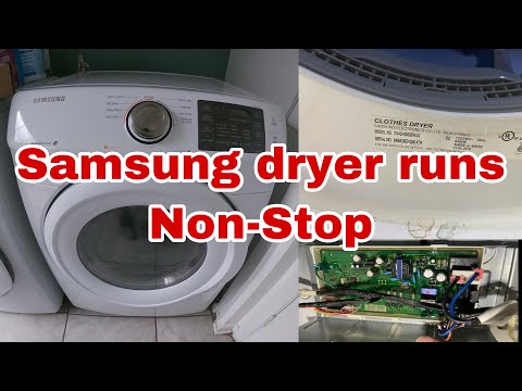 How to Fix Samasung Dryer Not Stopping When Supposed to | Model DV42H5000EW/A3