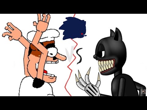 Fake Peppino vs cartoon cat [part 2]