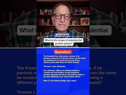 What is the scope of presidential pardon power?