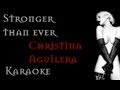 Karaoke: Christina Aguilera Stronger Than Ever ...