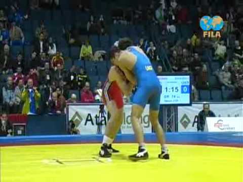 Genadi Gogishvili vs. Volodimir Shatskykh (74kg, 1/4 final)