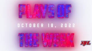 KIJHL Plays of the Week - October 18, 2022