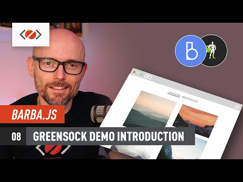 Barba js 08 GSAP Page Transition Tutorials Introduction