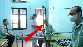 He has FEAR OF MONEY syndrome but still has to go to work to EARN MONEY