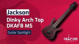 Video thumbnail for GUITAR DEMO: Jackson Dinky Arch Top DKAF8 MS | Drop Dee Guitars by Drop Dee Guitars