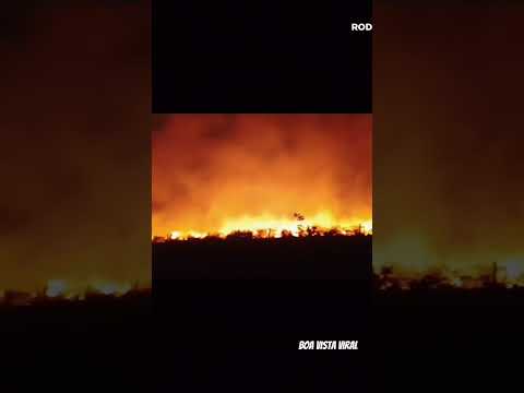 Amajari e Serra do Tepequem pedem SOCORRO. #incendio #floresta #queimadas #Roraima #monteroraima