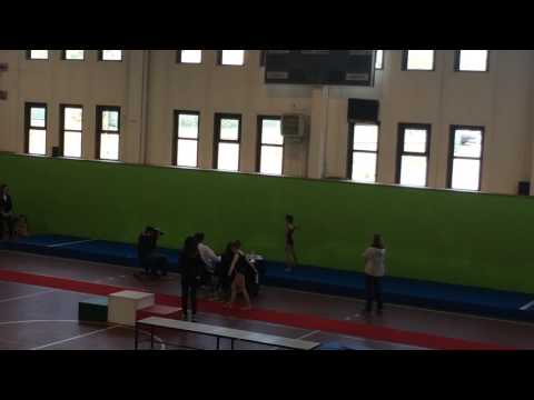 Zoe Forcinelli corpo libero prima classificata