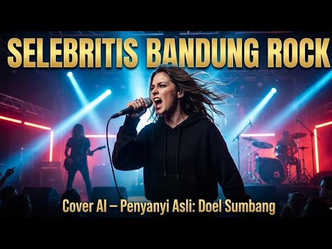 “Selebritis Bandung Rock – Versi Cover AI Penyanyi Asli - Doel Sumbang