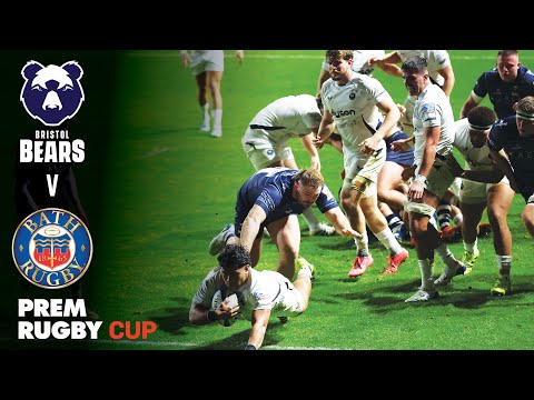 HIGHLIGHTS: Bristol Bears v Bath Rugby | PREM Rugby Cup 2025/26 | Round 3