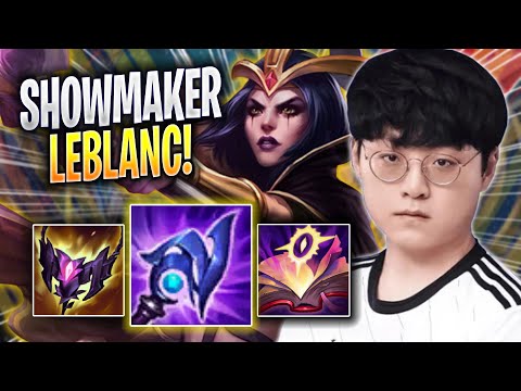 SHOWMAKER IS A GOD WITH LEBLANC! - DK ShowMaker Plays Leblanc MID vs Akali! | Season 2023