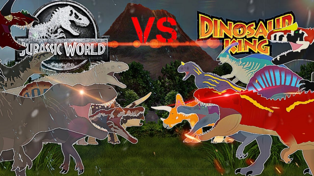 Jurassic World vs Dinosaur king