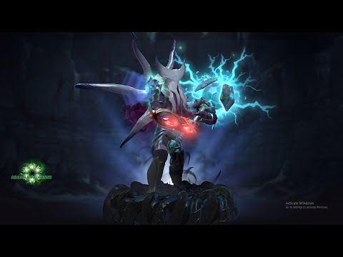 faceless void mixed set crimson mace of aeon dota 2 arcana immortal