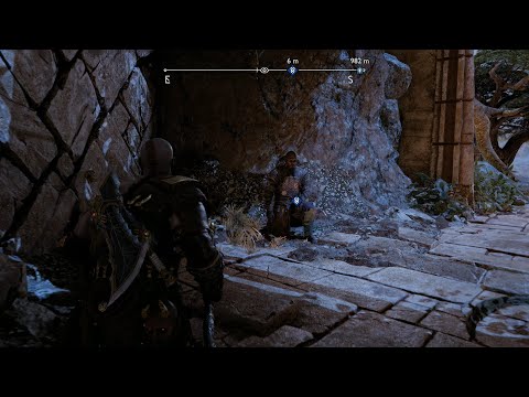 Kratos Finds and Rescues Birgir After Falling Off the Ship | God of War Ragnarök