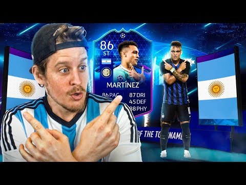 THE BEST TOTT CARD?! 86 TEAM OF THE TOURNAMENT MARTINEZ PLAYER REVIEW! FIFA 20 Ultimate Team