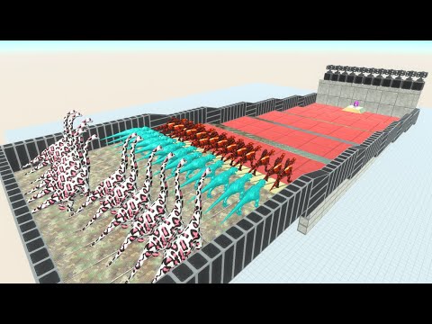 Run get a eat Green Pig #2 - Animal Revolt Battle Simulator