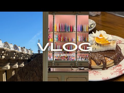Vlog 1💜 Weekend trip to Barcelona