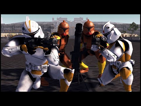 Waxer & Boil Under Siege! - Men of War: Star Wars Mod Battle Simulator