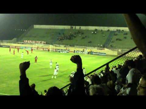 Gol do Bragantino contra Nautico - 13/09/2011