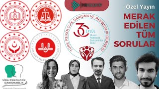 Psikolojik Danışmanlara Sorduk - 30 Eylül Ulusal Psikolojik Danışmanla