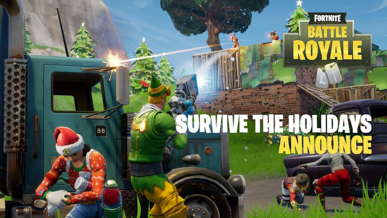 Fortnite - Survive the Holidays (Battle Royale) Announce ...