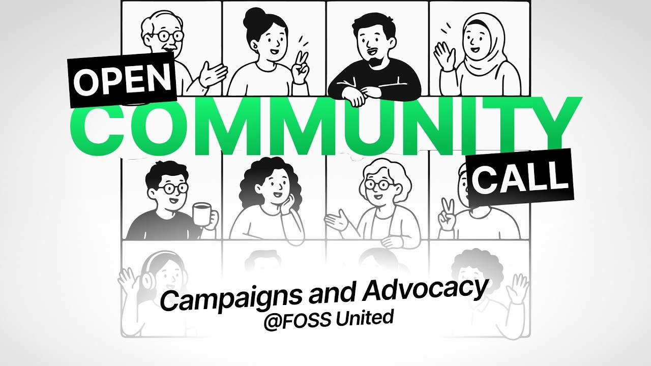Open Community Call - Campaigns & Advocacy