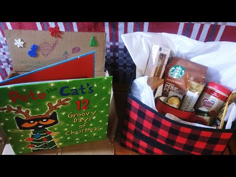 Coffee & Chocolate Lovers Gift Basket. Plus Pete the Cat.