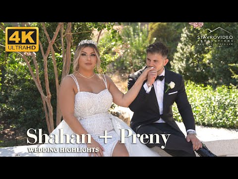 Shahan + Preny's Wedding 4K UHD Highlights at Palladio hall st Leon Church and Huntington Library